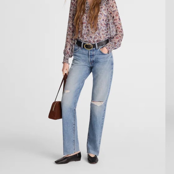 Madewell Denim - Madewell Dean Easy Straight jeans
